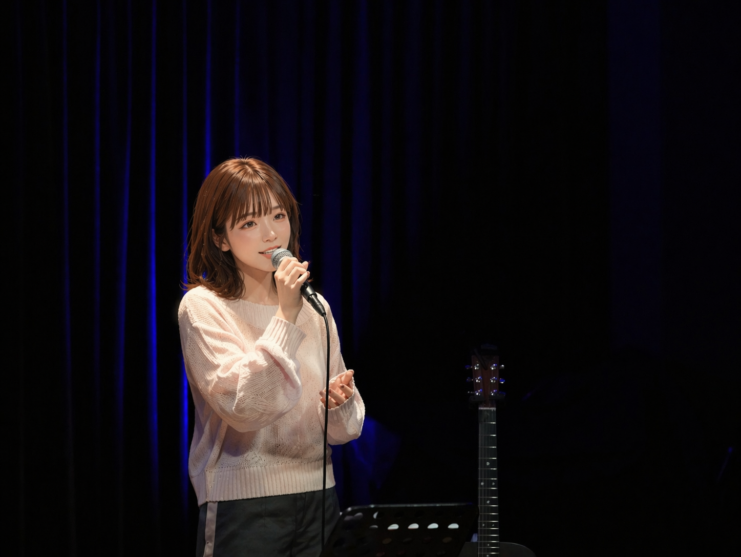 松橋ひかり Unscripted vol.1 ライブパフォーマンスの様子